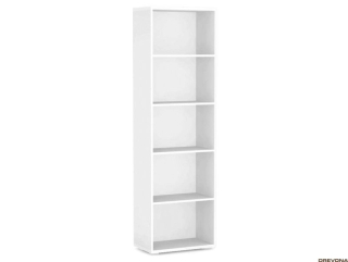 Drevona, Regál, REA STORE, 60 x 200, biela