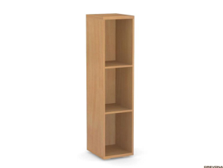 Drevona, Regál, REA STORE, 30 x 124, buk