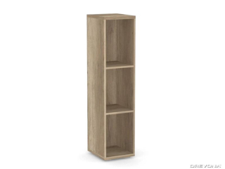 Drevona, Regál, REA STORE, 30 x 124, dub canyon