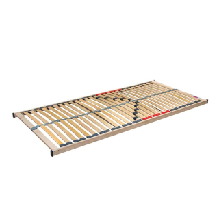 Rošt lamelový v ráme, 80x200 cm, DOUBLE KLASIK NEW