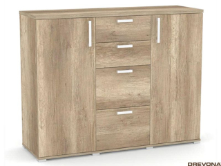Drevona, Komoda REA OTTAWA UP 5, dub canyon