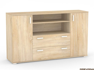 Drevona, Komoda, REA SISA 5, dub bardolino