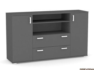 Drevona, Komoda, REA SISA 5, graphite