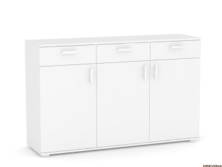 Drevona, Komoda, REA SISA 8, biela