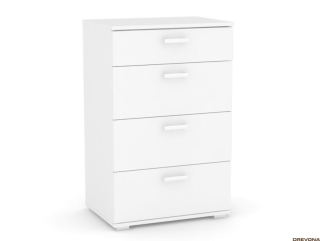 Drevona, Komoda REA SISA 10, biela