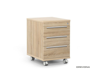 Drevona, REA PLAY KN 3 dub bardolino, kontajner