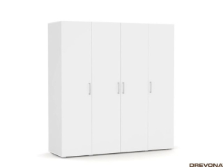 Drevona, Skriňa, REA VENEZIA 4, biela