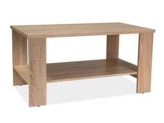 Konferenčný stolík, 100x50cm, dub sonoma, Signal, SARA