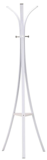 Vešiak, 174cm, biely, kov, Signal, GENT