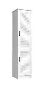 Skriňa, 48cm, policová, biela, ORIENT S1D