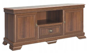 Televízny stolík, 158cm, samoa king, KORA KRT2