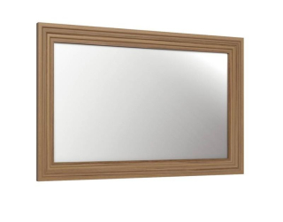 Zrkadlo na stenu, 120x80cm, sosna nordická, dub divoký, ROYAL LS