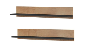 Police, 125cm, set 2ks, dub lefkas, čierna, SOHO S5