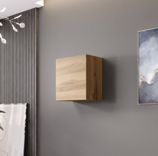 Závesná skrinka, 50cm, dub wotan, VIGO KVADRAT