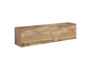Tv stolík, 160cm, dub wotan, Signal, SIMENA