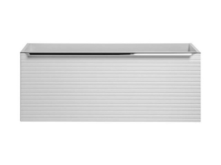 Skrinka pod umývadlo, 90cm, biela, LEONARDO WHITE 82-90-B-1S
