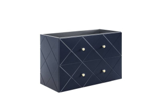 Skrinka pod umývadlo, 90cm, modrá, ELEGANCE BLUE 82-90