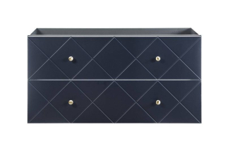 Skrinka pod umývadlo, 120cm, modrá, ELEGANCE BLUE 82-120