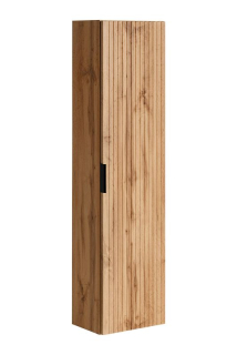 Vysoká skrinka, 35cm, dub wotan, ADEL OAK 80-01-B-1D