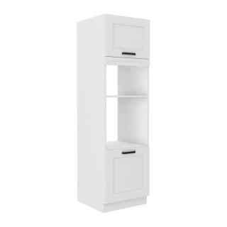 Vysoká skrinka na rúru, 60cm, biela, LULA 60 DPM-210 2F