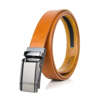 Kožený opasok s automatickou prackou SPORT Koňaková