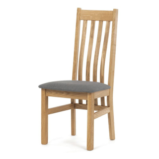 Stolička, prírodná, masív, C-2100 GREY2