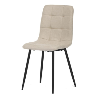 Stolička, béžová, látka, CT-281 CRM2
