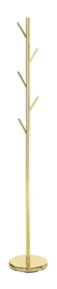 Vešiak na chodbu, 171cm, kov, zlatý, Signal, ERIS