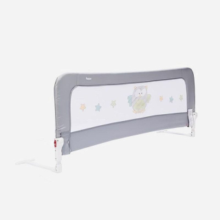 Detská zábrana na posteľ, 155cm, MONNA, GRIFFIN GREY