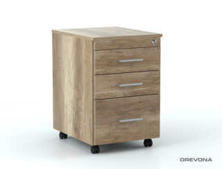Drevona  REA OFFICE 61, dub canyon