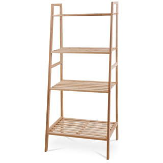 Regál, 60cm, masív, prírodný, DR-N133 NAT