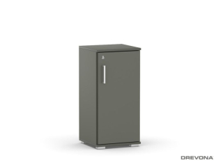 Drevona, REA OFFICE 202, skrinka, graphite
