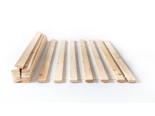 Drevený laťkový rolovateľný rošt, ROLKO 20, 180x200