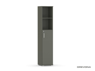 Drevona, REA OFFICE 503, skrinka, graphite