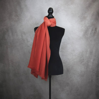 Zimný šál z Merino vlny, výroba na Slovensku, Limitovaná edícia 025