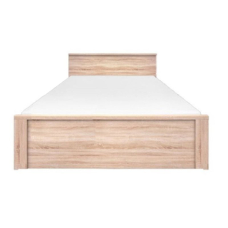 Manželská posteľ, 160x200, dub sonoma, TOPTY TYP 45