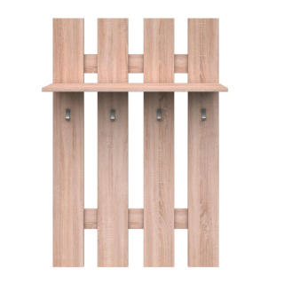 Vešiak 80cm, dub sonoma, TOPTY TYP 29