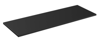Kúpeľňová doska, 180cm, čierna, SANTA FE BLACK 89-180-B