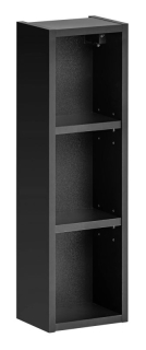 Skrinka do kúpeľne, 20cm, čierna, SANTA FE BLACK 83-01-A