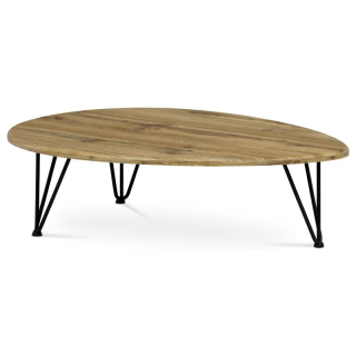 Konferenčný stolík 94x69cm, MDF divoký dub, AF-3013 OAK