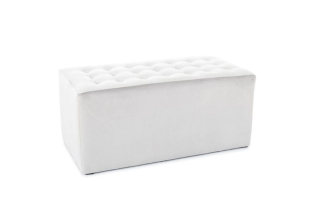 Taburetka, 76cm, svetlo sivá látka, Signal, LORI 2 VELVET