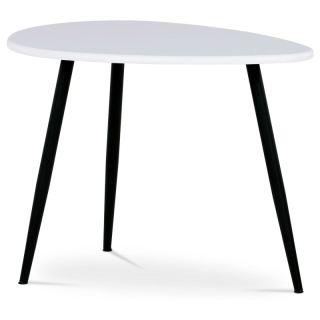 Konferenčný stolík 60x40cm, MDF biela, AF-3011 WT