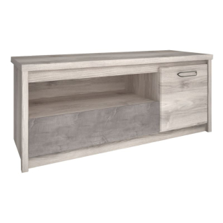 TV stolík, 127cm, gaštan nairobi, onyx, JESI 1D1S