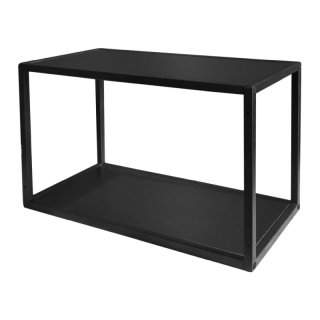 Polica, 60cm, čierna, ARAKA, MENZO, SIBER, ONE LOFT 60 G-36