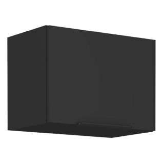 Horná skrinka, 50cm, čierna, SIBER 50 GU-36 1F