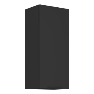 Horná skrinka, 40cm, čierna, SIBER 40 G-90 1F