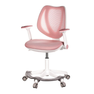 Detská stolička, ružová, sieťovina, 120 kg, KA-C806 PINK