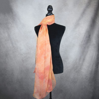 Hodvábny šál LIMITED_003, Vyrobený na Slovensku, 180 x 110cm