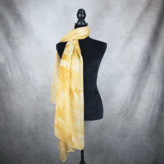 Hodvábny šál LIMITED_008, Vyrobený na Slovensku, 180 x 110cm