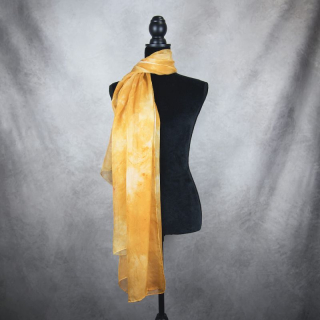 Hodvábny šál LIMITED_012, Vyrobený na Slovensku, 180 x 110cm